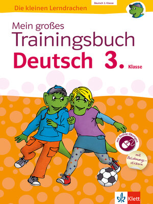 cover image of Klett Mein großes Trainingsbuch Deutsch 3. Klasse